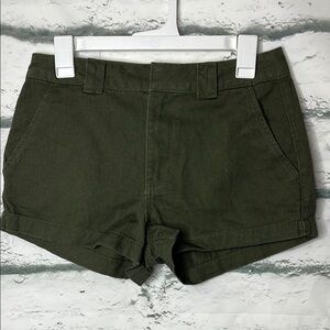 Forever 21 Dark Green Women's Cargo Shorts